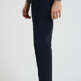 Pantaloni in cotone blu RETRO TS1620XNAVY BERWICH 