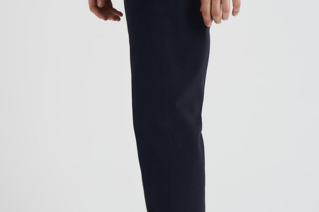 Pantaloni in cotone blu RETRO TS1620XNAVY BERWICH 