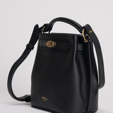 Borsa donna "Islington" bucket nera RL8803 205A100 MULBERRY 
