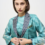 Cappotto donna Aloe in seta 12107 515545 PIERRE-LOUIS MASCIA 