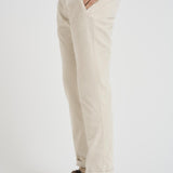 Pantalone uomo con pence in velluto a coste panna RETRO DV0500XLATTE BERWICH 