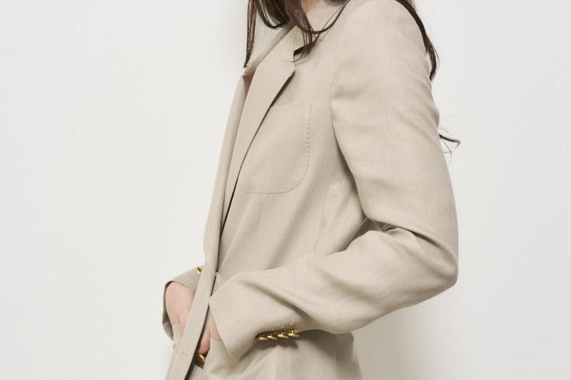 Giacca donna beige JNAYADE10L 340021ET811 TAGLIATORE 