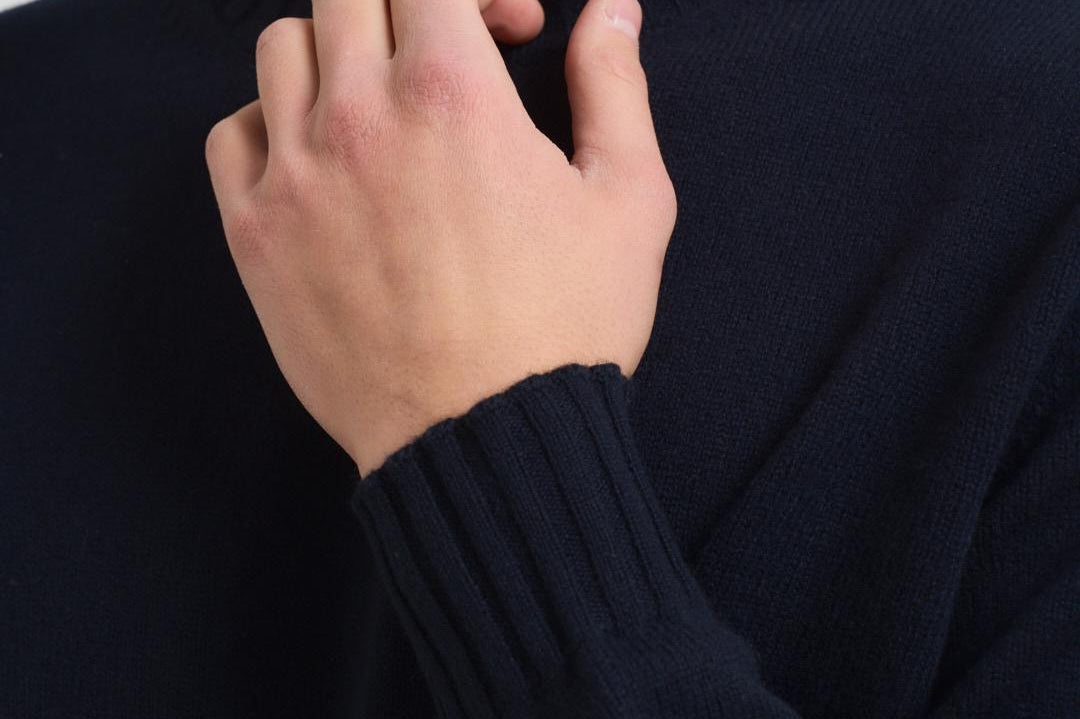 Maglia uomo girocollo blu notte GC3ML WC7R891 FILIPPO DE LAURENTIS 