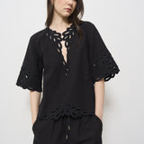 Blusa donna Shana nera HT0586FA C1J12E02FK MARANT ETOILE 
