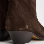 Stivali donna in suede testa di moro BO0002FA A1A03S50CL ISABEL MARANT 