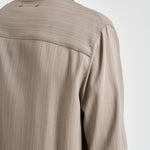 Camicia uomo a maniche corte tortora GMP02612 P00232760398 GOLDEN GOOSE 