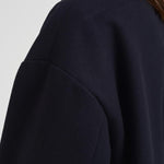 Cappotto donna Cocoon monopetto lungo nero GWP00566 P00050250486 GOLDEN GOOSE 