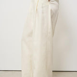 Pantalone donna a palazzo panna 8112 542501 L.B.M. 