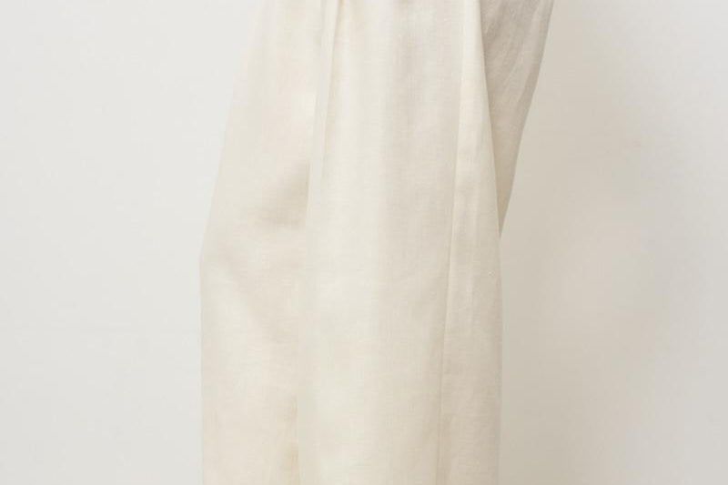 Pantalone donna a palazzo panna 8112 542501 L.B.M. 