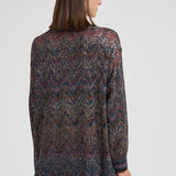 Cardigan over con scollo a V donna M0T BC005GS91P6 MISSONI 