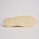 Sneakers uomo Medalist low in suede beige e bianca AULM LS33 AUTRY 
