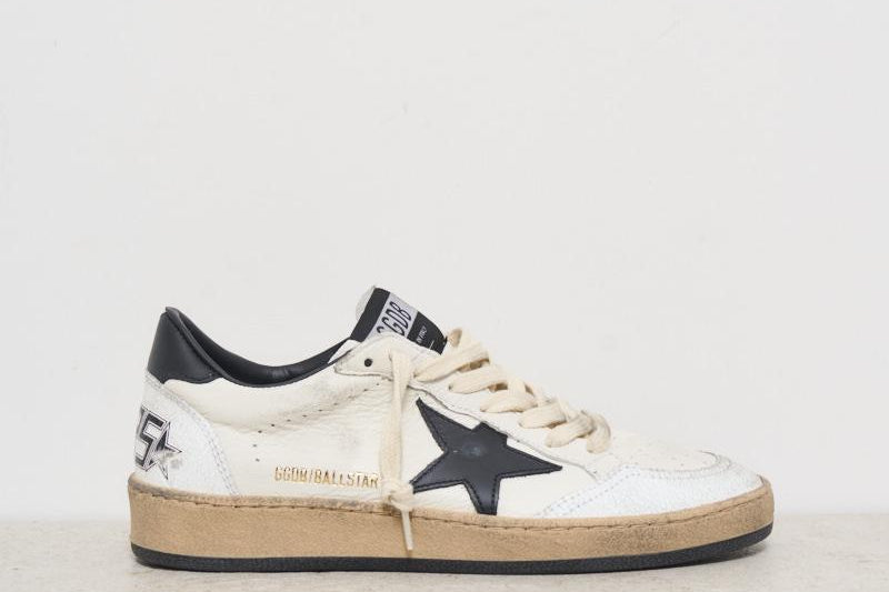 Sneakers Ballstar donna bianca GWF00117 F00377110283 GOLDEN GOOSE 