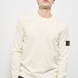 Maglia uomo girocollo panna 5100062 S00B9V0093 STONE ISLAND 