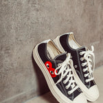 Converse x Comme des Garçons PLAY Sneaker bassa Chuck 70 K111 BLACK COMME DES GARCON PLAY 