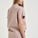Blusa donna Ilenia rosa antico ILENIA IL34 ANTICO NINE IN THE MORNING 