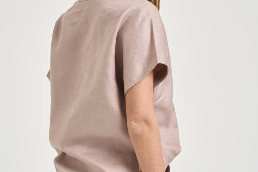 Blusa donna Ilenia rosa antico ILENIA IL34 ANTICO NINE IN THE MORNING 