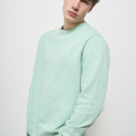 Felpa uomo girocollo verde acqua 710916689 012 RALPH LAUREN 