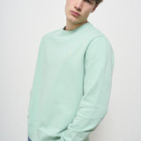Felpa uomo girocollo verde acqua 710916689 012 RALPH LAUREN 