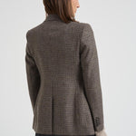 Giacca donna doppiopetto J Parigi pied de poule grigia JPARIGI10B 440015NERO TAGLIATORE 