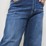 Jeans donna wide-leg denim blu DP427 DS0296800 DONDUP 