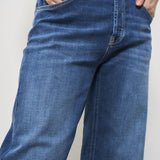 Jeans donna wide-leg denim blu DP427 DS0296800 DONDUP 