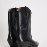 Stivale donna "Duerto" in pelle nero BO0003FA A3A03S01BK ISABEL MARANT 