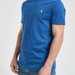 T-shirt uomo girocollo blu royal 710671438 537 RALPH LAUREN 