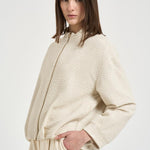 Giacca donna micropaillettes avorio GI000385D 12862S1200 HERNO 