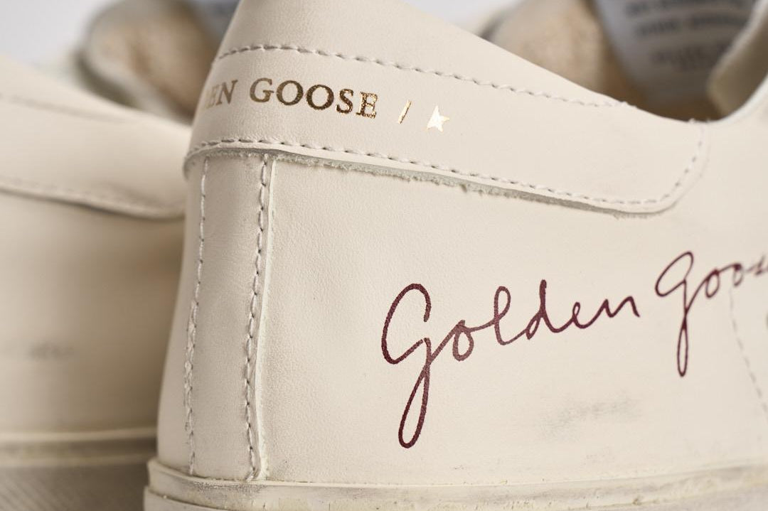 Sneakers uomo Super-star crema GMF01015 F00816610847 GOLDEN GOOSE 