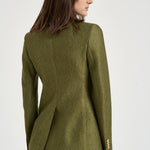 Giacca donna doppiopetto verde bosco JPARIGI10BSV 340311EV804 TAGLIATORE 