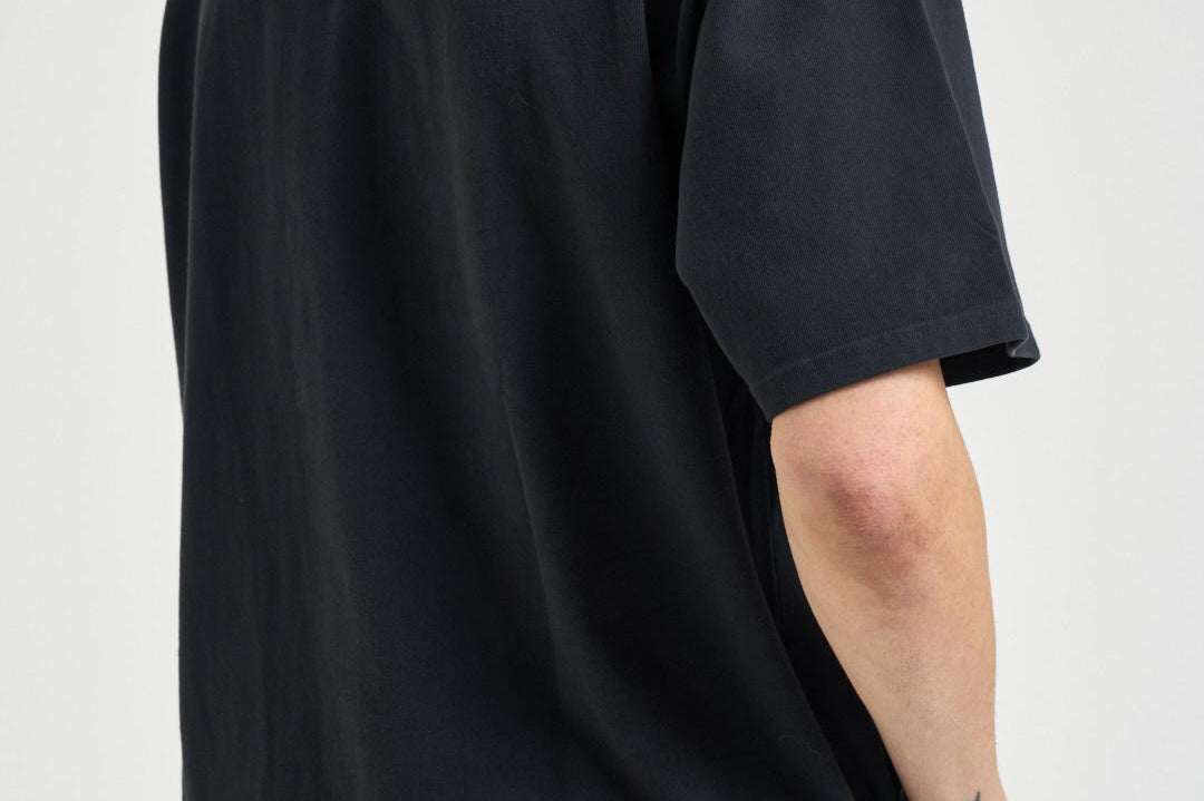 T-shirt uomo con stampa nera TT10012 3167BLACK RHUDE 