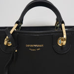 Borsa a mano donna in pelle nera EW000361 AF12103MC032 EMPORIO ARMANI 