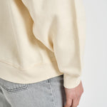 Felpa donna girocollo ecru 12486 ECRU ANINE BING 