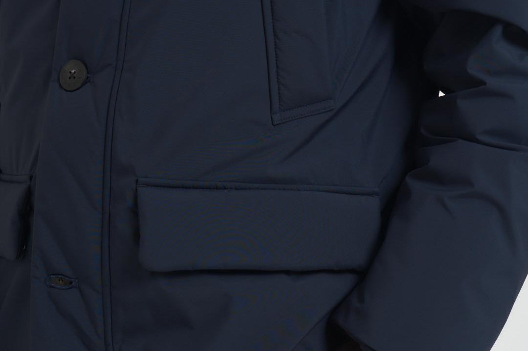 Piumino uomo Cloud Artic Parka blu notte OU2092 3989 WOOLRICH 