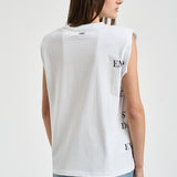 T-shirt donna bianca con scritte MA70P 270 ELISABETTA FRANCHI 