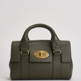 Borsa donna mini bayswater verde militare RL8928 Q749 MULBERRY 