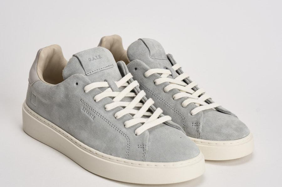Sneakers uomo Levante in camoscio grigia LEVANTE M441LVSDGY D.A.T.E. 