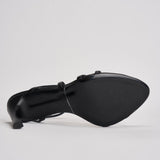Sandalo donna con tacco nero 115991100 BLACK100 ROTATE 