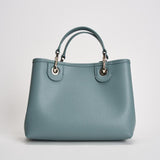 Borsa a mano donna in pelle celeste EW000361 AF12103M9110 EMPORIO ARMANI 