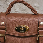 Borsa donna marrone Alexa mini RL6595 736G653 MULBERRY 