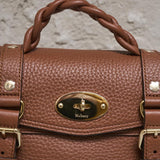 Borsa donna marrone Alexa mini RL6595 736G653 MULBERRY 
