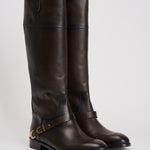 Stivali donna Charlie marroni GWF00897 F00763155390 GOLDEN GOOSE 