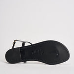 Sandalo donna infradito nero K5867 NERO EMANUELA CARUSO CAPRI 