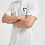 T-shirt uomo girocollo bianca MTS0502 WH11 BARBOUR 