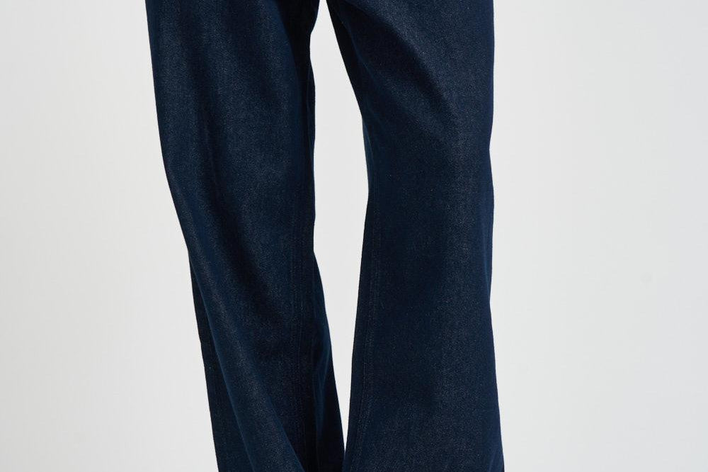 Jeans uomo gamba dritta in denim scuro 1001443 DARKINDIFOWASH LES DEUX 