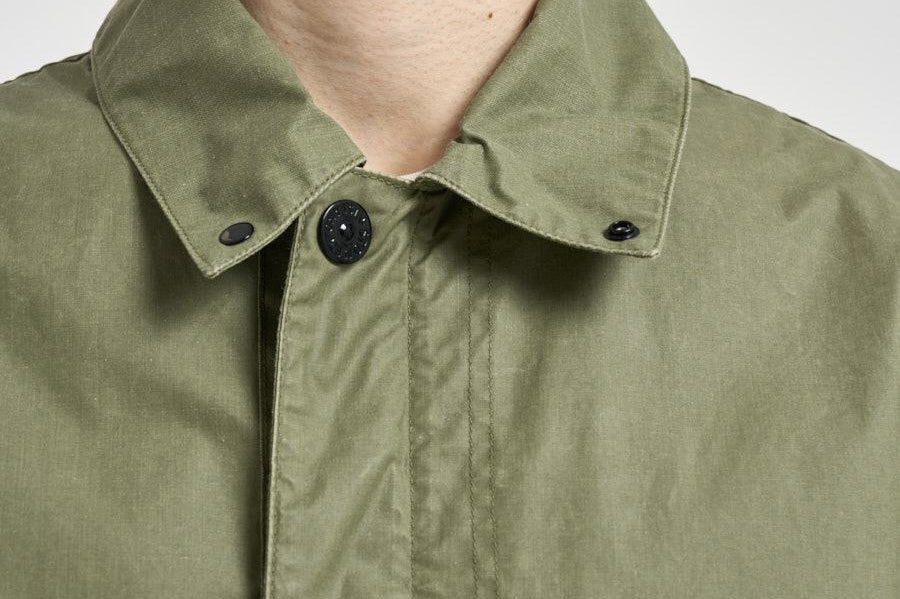 Giubbotto uomo in nylon verde militare 4100054 S0290V005G STONE ISLAND 