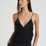 Top donna Shiny Anvers satinato nero 14065 8007NERO FORTE FORTE 
