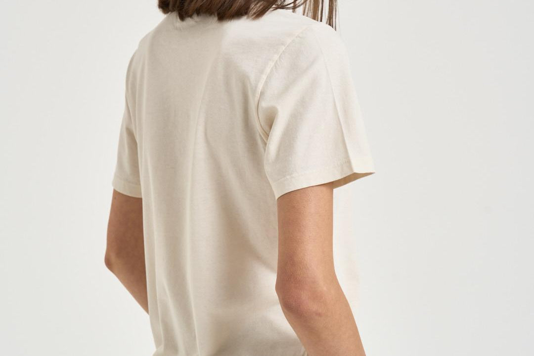 T-shirt donna girocollo bianca TS0001FA D1N06E23EC MARANT ETOILE 