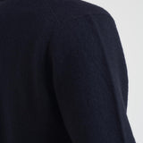Cardigan Sarichard dritto in lana uomo blu M25300038 SALUTE SAMSØE SAMSØE 