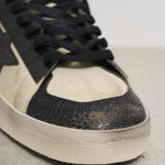 Sneakers uomo Stardan nere GMF00128 F00691690194 GOLDEN GOOSE 